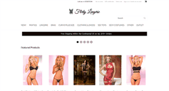 Desktop Screenshot of flirtylingerie.com